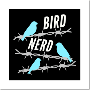 Bird Nerd Birdwatching Bider Gift Posters and Art